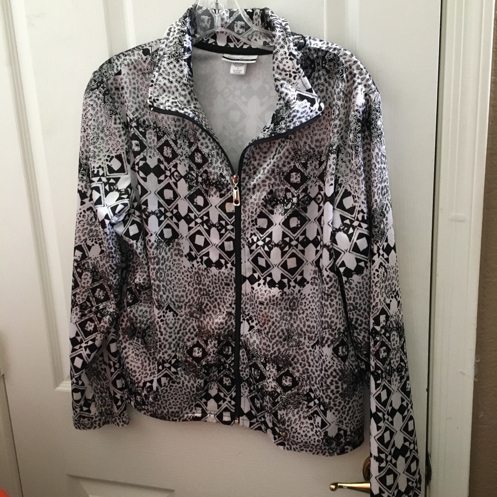 FINAL MARKDOWN Ladies mirror image jacket petite large